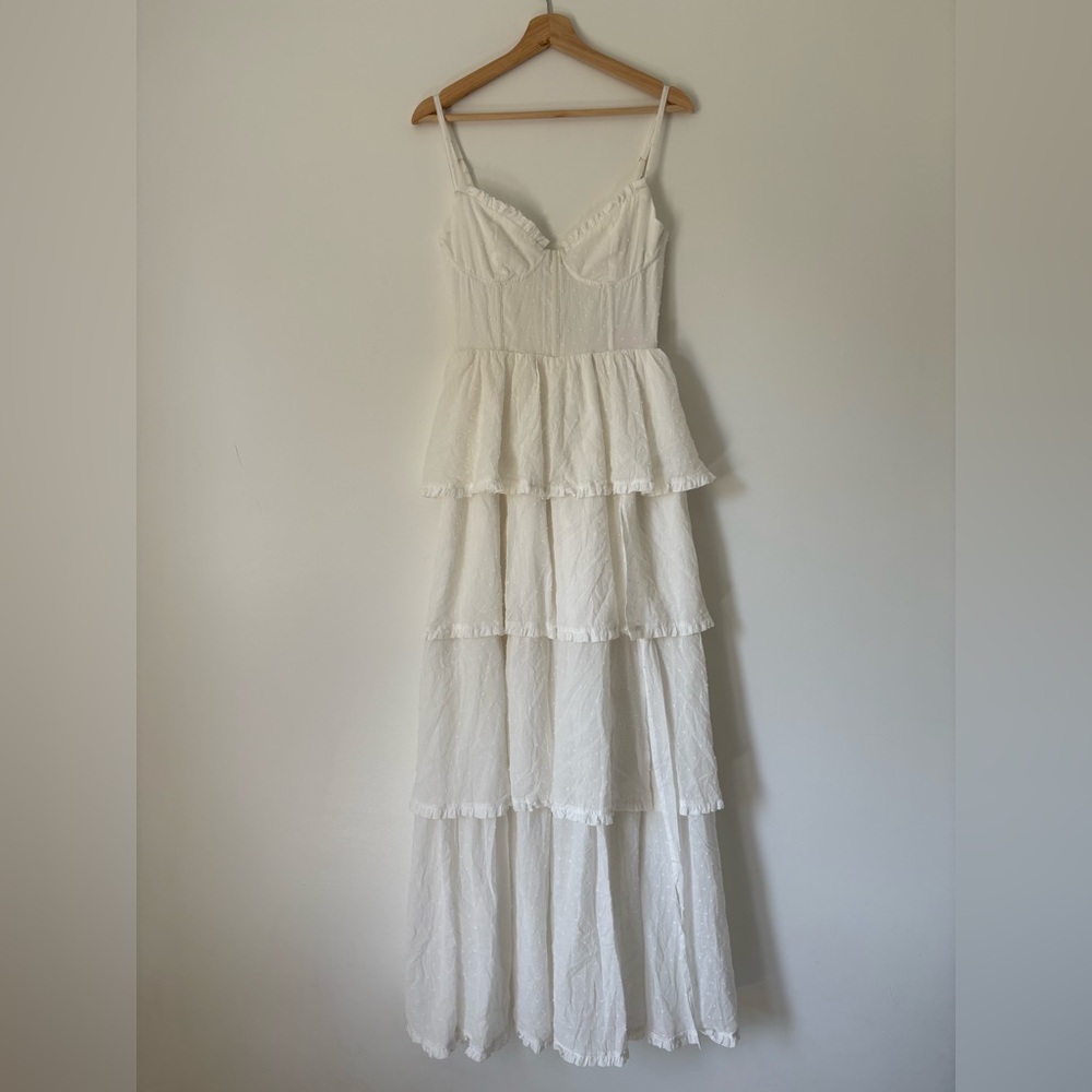 V. Chapman Caterina Ruffled Dress
